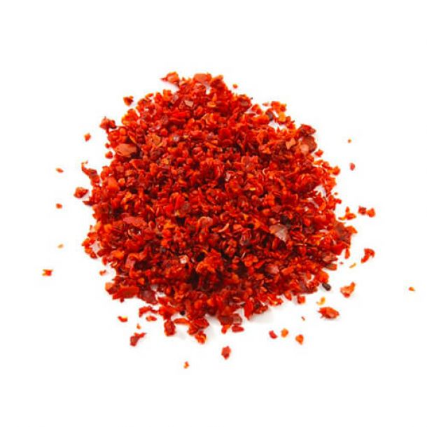 chili flakes toppings